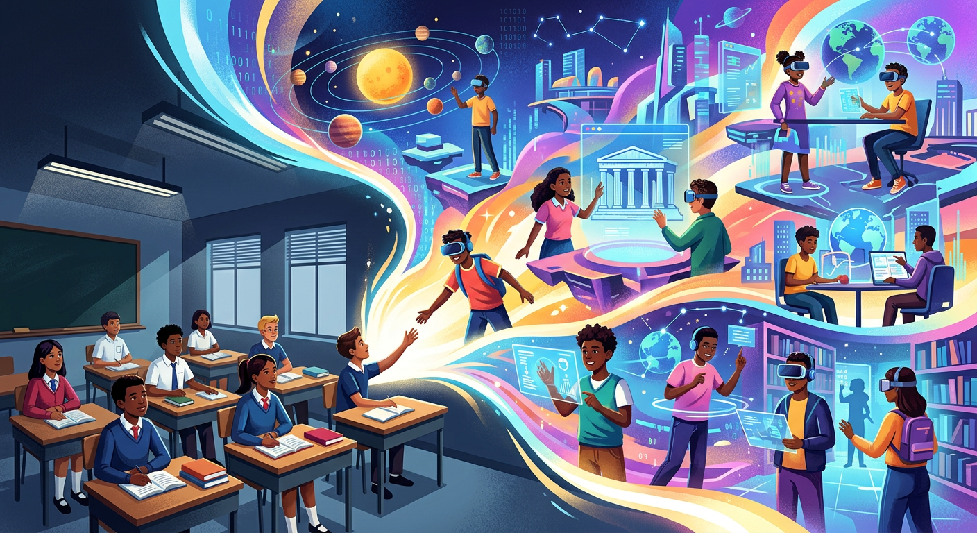 What happened in the shift to virtual learning?